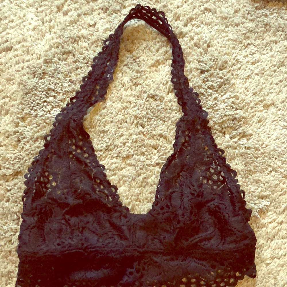 Aerie Black Lace Bralette